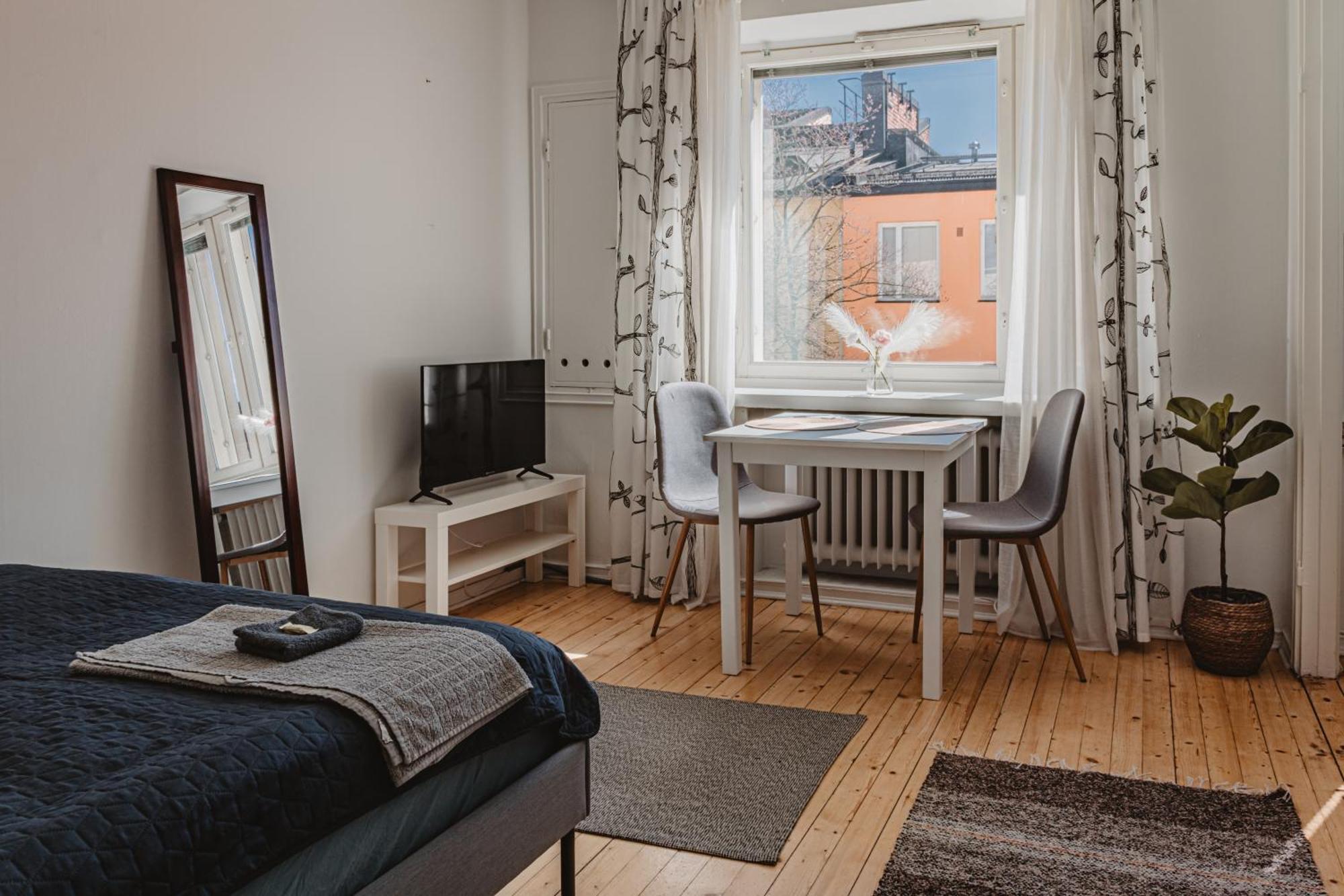 Nordstay - Trendy Studio By The North Harbor Self Check-In Helsingfors Exteriör bild