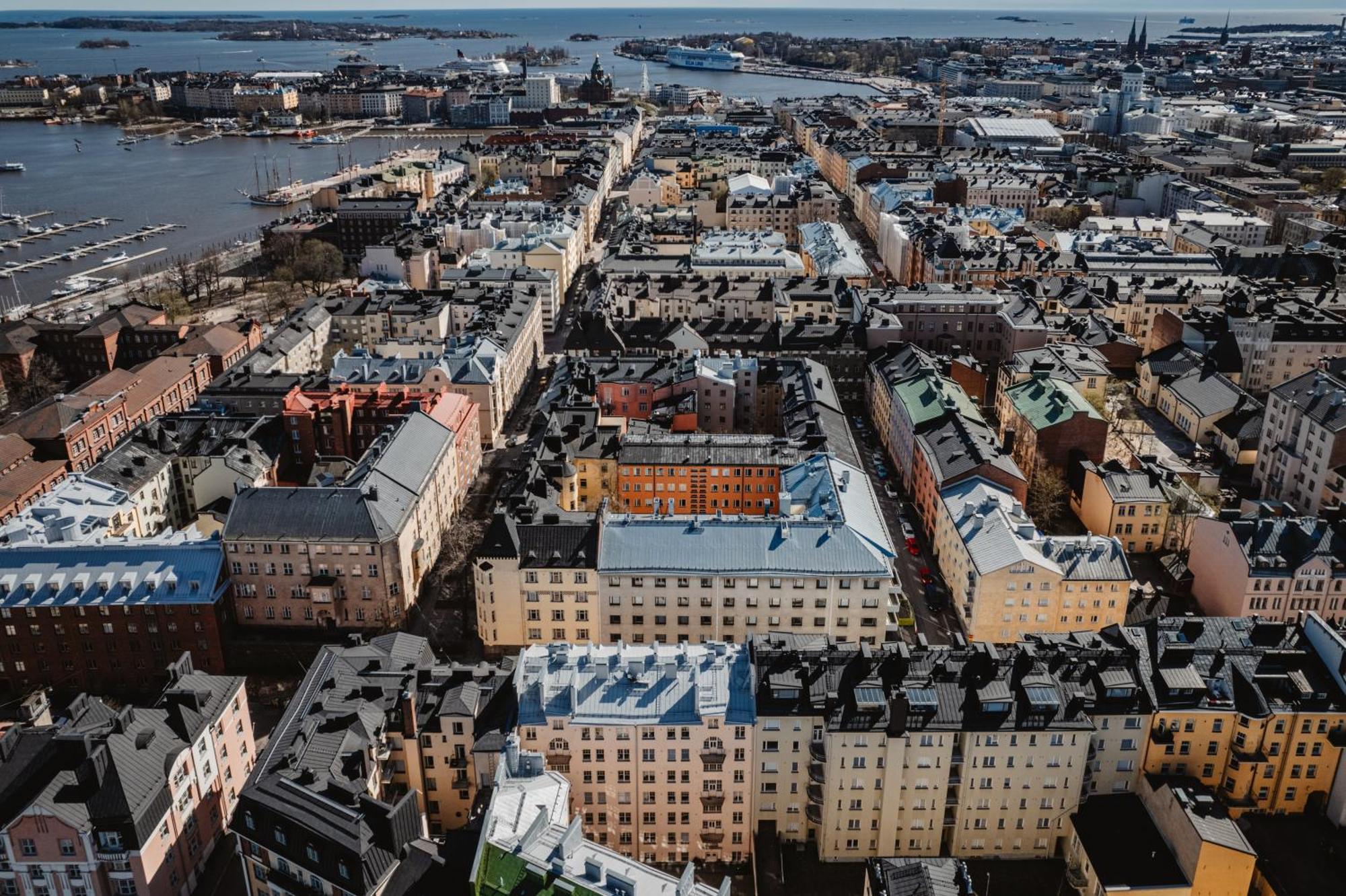 Nordstay - Trendy Studio By The North Harbor Self Check-In Helsingfors Exteriör bild